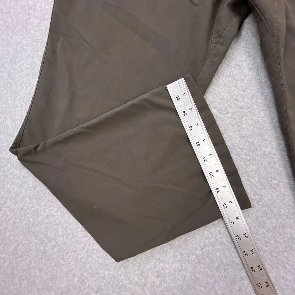 Clothing Arts P Cubed Pick Pocket Proof Nylon‎ Cargo Pants Mens Sz 36 x 30 Brown